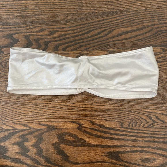 American apparel silver bandeau Small - Picture 2 of 3